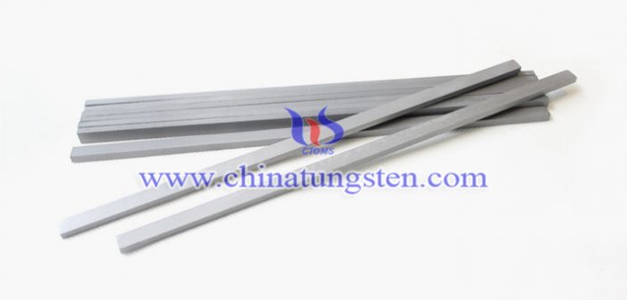 W-Ni-Cu tungsten alloy bar picture