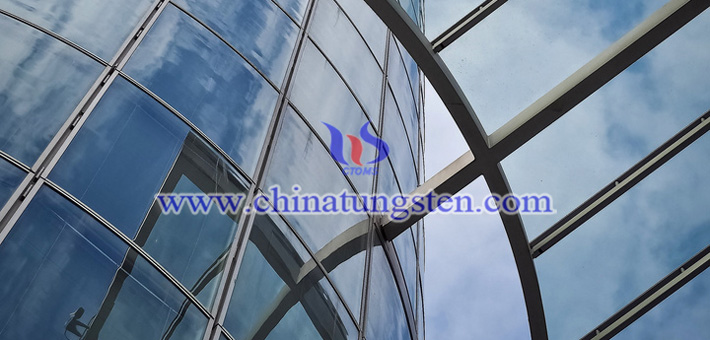 nano cesium tungsten oxide powder applied for heat insulation coating picture