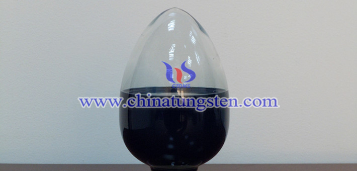 nano grain size cesium tungsten bronze applied for nano-ceramic dispersion solution picture