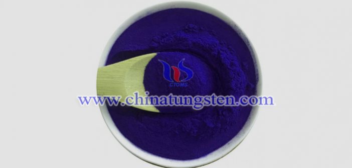 nano particle size violet tungsten oxide applied for thermal insulating glass image