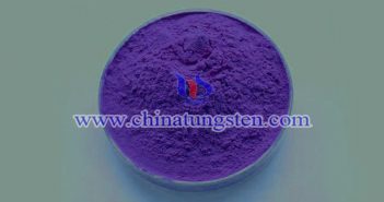 nano particle size violet tungsten oxide applied for thermal insulation coating image