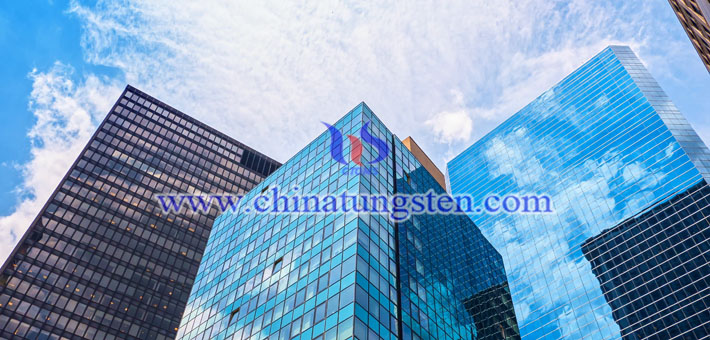 nano particle size violet tungsten oxide applied for window heat insulation film picture