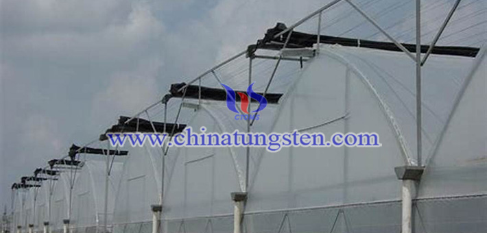 nano tungsten oxide applied for thermal absorption agricultural plastic film picture