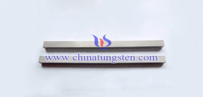 refractory tungsten alloy bar picture