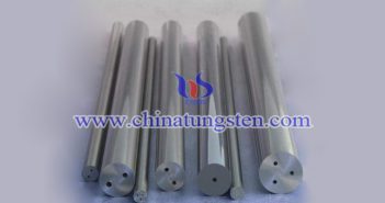 tungsten alloy double hole cylinder picture