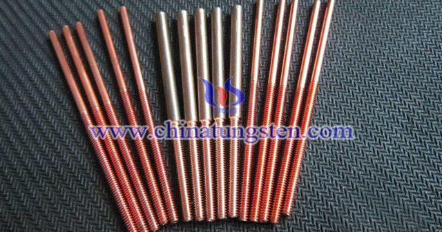 tungsten copper electrode picture