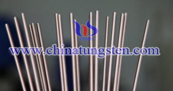 tungsten copper rod picture