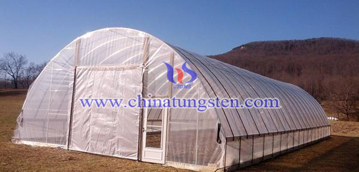 tungsten oxide applied for heat insulation agricultural thin film picture