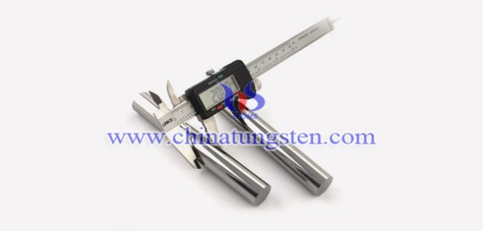 φ20x260mm tungsten alloy cylinder picture