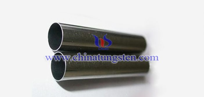 92.5W-5.4Ni-2.1Fe tungsten alloy tube picture