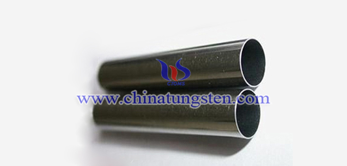 92.5W-5.4Ni-2.1Fe tungsten alloy tube picture