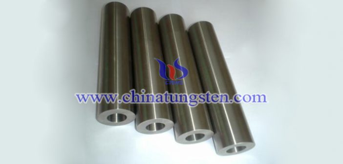 95W-4Ni-1Cu tungsten alloy tube picture