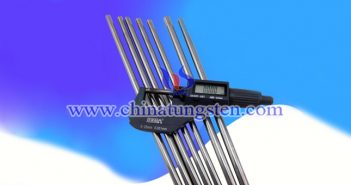 Anviloy 4100 tungsten alloy tube picture