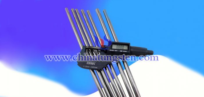 Anviloy 4100 tungsten alloy tube picture