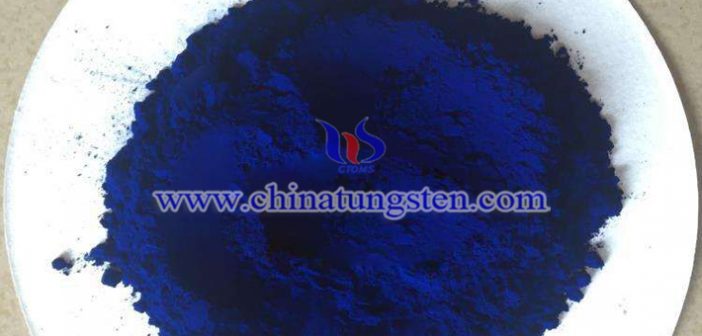 CsxWO3 powder applied for nano-ceramic color master image