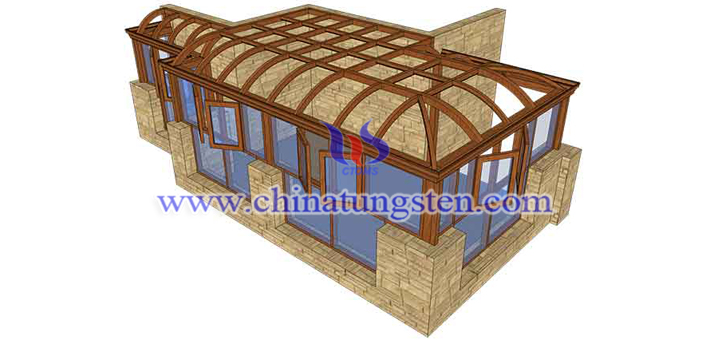 nano cesium tungstate applied for transparent thermal insulation material picture