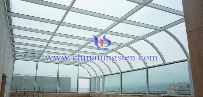 nano grain size cesium tungstate applied for transparent thermal insulation material picture