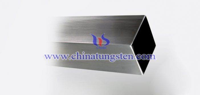 tungsten alloy square tube picture