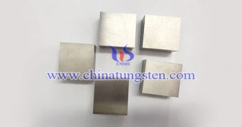 93W-Ni-Fe-Mo tungsten alloy brick picture