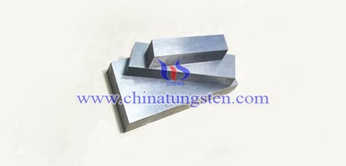 Anviloy 4200 tungsten alloy brick picture