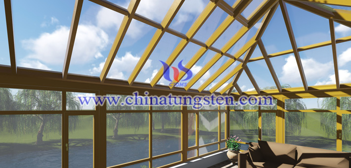 nano grain size cesium tungstate applied for thermal insulation coating picture