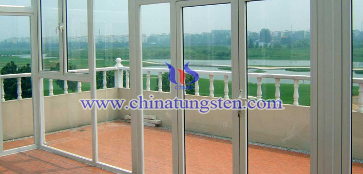 nano grain size cesium tungstate applied for window heat insulation film picture