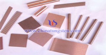 W65 Tungsten Copper Plate Picture