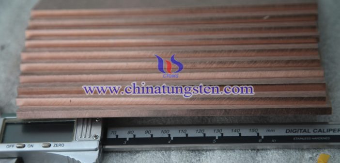 Tungsten Copper Bar Picture