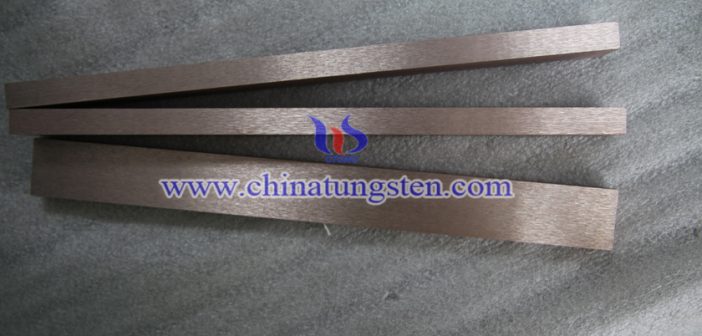 Tungsten Copper Bar Picture