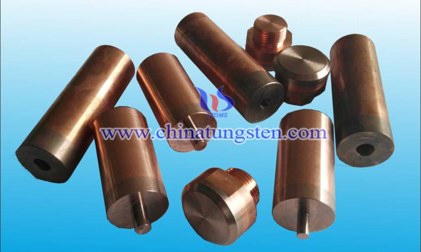 Tungsten Copper Electrode Picture