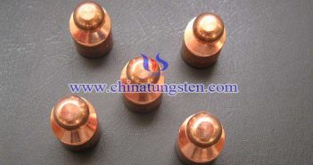 Tungsten Copper Spot Welding Electrode Picture