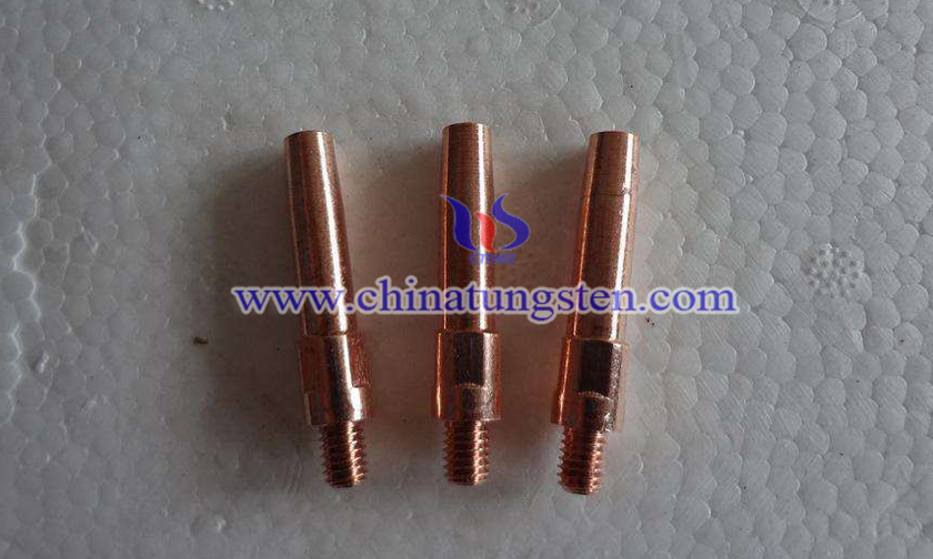 Tungsten Copper Contact Tip Picture