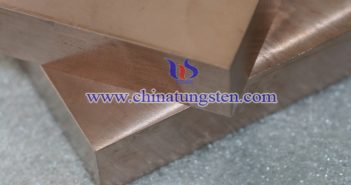 Tungsten Copper Weight Block Picture