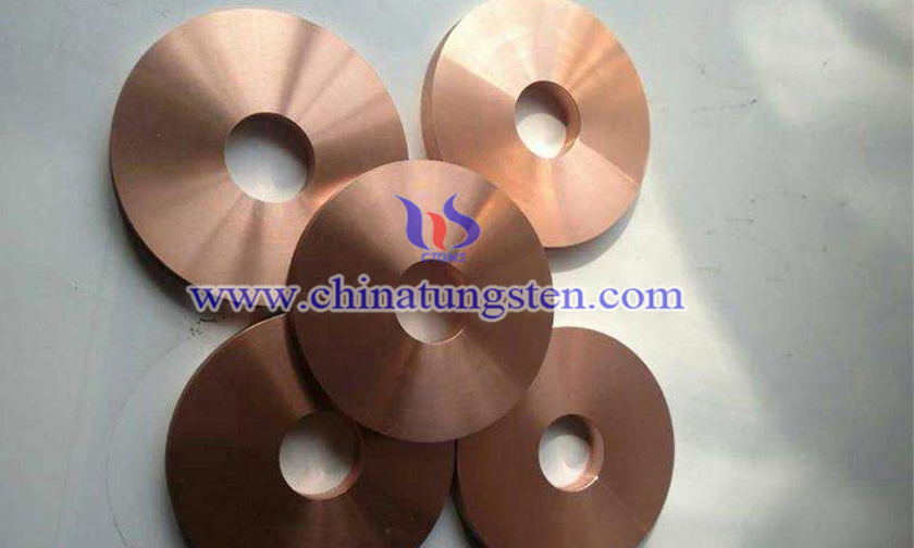 Tungsten Copper Disk Picture