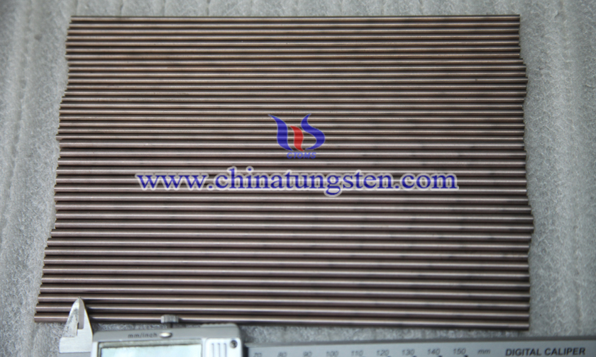 tungsten copper rod picture