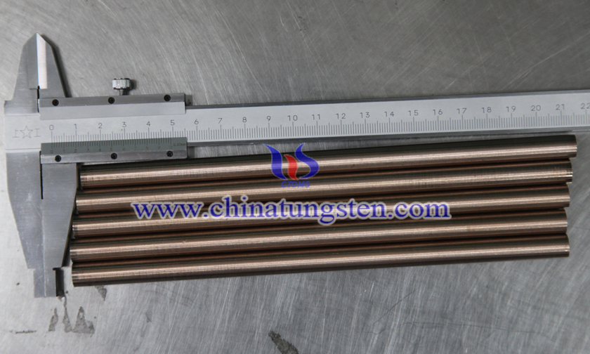 tungsten copper rod picture