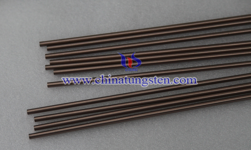 tungsten copper rod picture