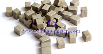 military tungsten heavy alloy cube picture