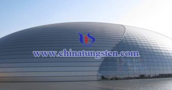 tungsten trioxide applied for heat insulation glass coating picture