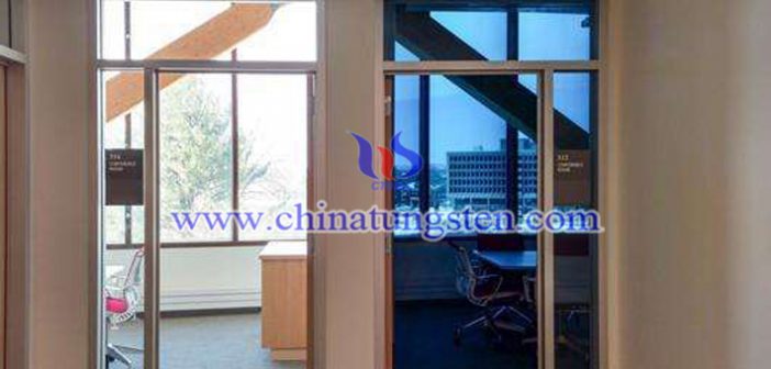 tungsten trioxide applied for heat insulation window glass picture