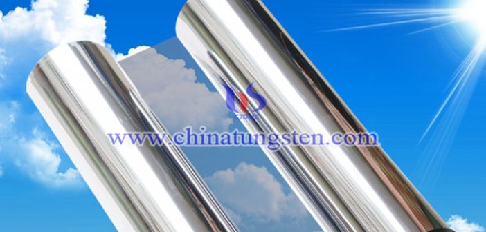 F-doped cesium tungsten bronze applied for thermal insulation film picture