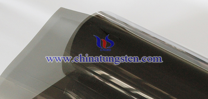 Mo-doping tungsten oxide electrochromic film picture