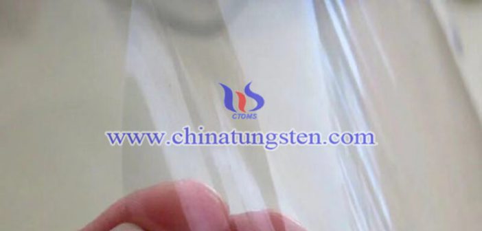 inorganic electrochromic material: WO3 film picture