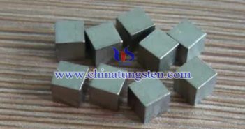 military tungsten alloy cube picture