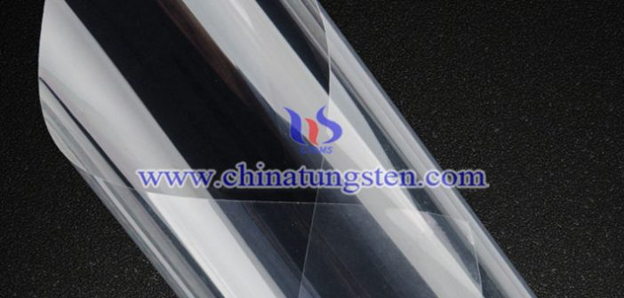 tungsten oxide electrochromic film applied for smart window picture