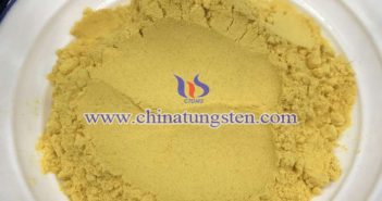 tungsten oxide powder applied for WO3-TiO2 electrochromic film image