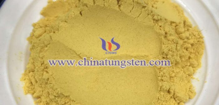 tungsten oxide powder applied for WO3-TiO2 electrochromic film image