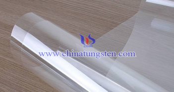 yellow tungsten oxide electrochromic film applied for all-solid-state electrochromic window picture