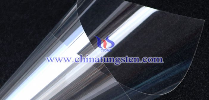 tungsten trioxide electrochromic film applied for electrochromic window picture