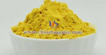 tungsten trioxide powder applied for liquid electrochromic device picture